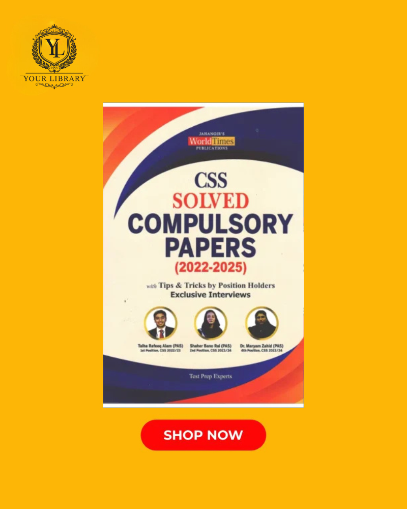 CSS Solved Compulsory Papers 2022 to 2025 JWT