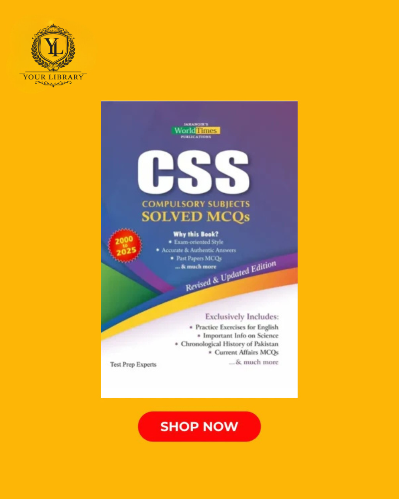 CSS Compulsory Subjects Solved MCQs 2000 to 2025 JWT